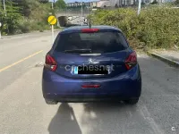 Usado Peugeot 208 Style 82 CV (60 kW) 2017 Azul Utilitario