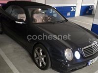 Usado Mercedes CLK430 Elegance 279 CV (205 kW) 2000 Azul Descapotable