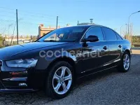 Usado Audi A4 143 CV (105 kW) 2012 Negro Berlina