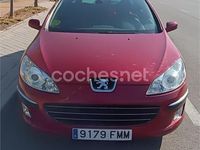 Usado Peugeot 407 Sport 136 CV (100 kW) 2007 Granate Familiar