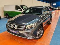 Usado Mercedes GLC250 AMG line 204 CV (150 kW) 2016 Gris / plata SUV
