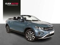 Usado VW T-Roc Cabriolet Style 151 CV (111 kW) 2023 Azul Descapotable