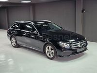Usado Mercedes E220 194 CV (142 kW) 2018 Negro Familiar