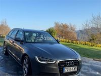 Usado Audi A6 245 CV (180 kW) 2013 Gris / plata Familiar