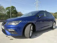 Usado Seat Leon FR 184 CV (135 kW) 2018 Azul Berlina
