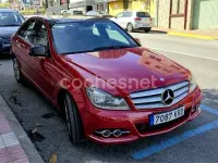 Usado Mercedes C220 Avantgarde 170 CV (125 kW) 2011 Rojo Berlina