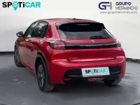 Usado Peugeot e-208 Allure 100 kW (136 CV) 2021 Rojo Utilitario