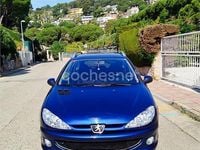 Usado Peugeot 206 90 CV (66 kW) 2006 Azul Familiar