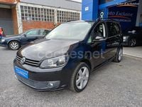 Usado VW Touran Edition 105 CV (77 kW) 2014 Negro Monovolumen