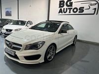 Usado Mercedes CLA220 AMG line 170 CV (125 kW) 2013 Blanco Berlina