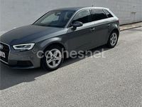 Usado Audi A3 131 CV (96 kW) 2020 Gris / plata Berlina