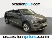 Usado VW T-Roc Cabriolet Style 150 CV (110 kW) 2021 Gris Descapotable