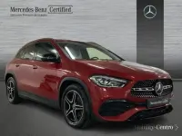 Usado Mercedes GLA200 AMG line 150 CV (110 kW) 2022 Patagonia red  metallic paint SUV