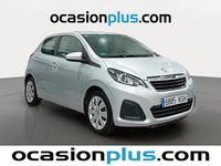 Usado Peugeot 108 Active 82 CV (60 kW) 2017 Gris plata Utilitario