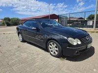 Käytetty Mercedes CLK200 Avantgarde 163 HP (119 kW) 2006 Musta Avoauto