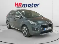 Usado Peugeot 3008 Allure 130 CV (95 kW) 2016 Gris Monovolumen