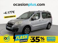 Usado Peugeot Partner Active 100 CV (73 kW) 2017 Gris Monovolumen