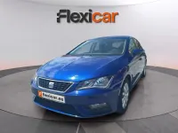 Usado Seat Leon Style 115 CV (84 kW) 2018 Azul Berlina