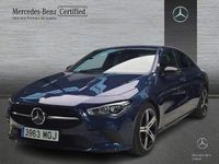 Usado Mercedes CLA200 163 CV (119 kW) 2023 Azul denim Berlina