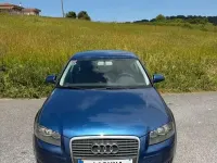 Usado Audi A3 Attraction 105 CV (77 kW) 2008 Azul Utilitario