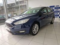 Usado Ford Focus Trend+ 120 CV (88 kW) 2017 Azul Familiar