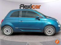 Usado Fiat 500C Lounge 69 CV (50 kW) 2019 Azul Descapotable