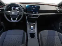 Usado Seat Leon FR 150 CV (110 kW) 2022 Negro Berlina