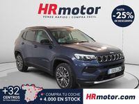 Usado Jeep Compass Limited 130 CV (95 kW) 2022 Azul SUV