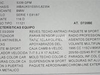 Usado BMW 116 115 CV (84 kW) 2009 Negro Utilitario