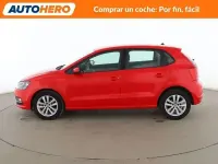 Usado VW Polo Advance 90 CV (66 kW) 2017 Rojo Berlina