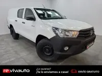 Usado Toyota HiLux 150 CV (110 kW) 2019 Blanco Pickup/Camioneta