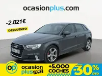 Usado Audi A3 Sport 150 CV (110 kW) 2018 Gris Berlina