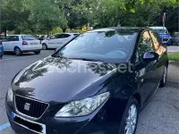 Usado Seat Ibiza Reference 75 CV (55 kW) 2010 Negro Berlina