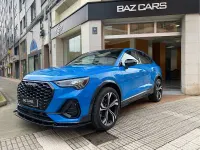 Usado Audi Q3 Sportback 150 CV (110 kW) 2021 Azul SUV
