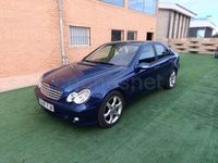 Usado Mercedes C180 Sport Edition 143 CV (105 kW) 2007 Azul Berlina