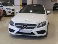 Używany Mercedes C220 170 KM (125 kW) 2017 Biały Coupe