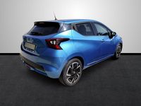 Używany Nissan Micra Acenta 92 KM (67 kW) 2021 Niebieski Hatchback