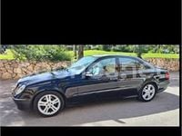 Usado Mercedes E320 Avantgarde 204 CV (150 kW) 2002 Negro Berlina