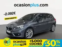 Usado BMW 218 Active Tourer 150 CV (110 kW) 2017 Gris Monovolumen