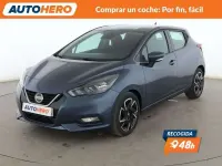 Usado Nissan Micra Acenta 92 CV (67 kW) 2021 Gris Utilitario