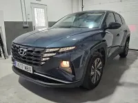Usado Hyundai Tucson 150 CV (110 kW) 2022 Gris / plata SUV