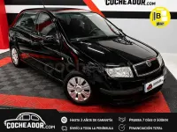 Usado Skoda Fabia 64 CV (47 kW) 2005 Negro Berlina