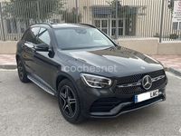 Usado Mercedes GLC220 170 CV (125 kW) 2020 Negro SUV