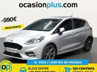 Usado Ford Fiesta ST-Line 101 CV (74 kW) 2019 Plateado Utilitario