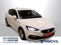 Usado Seat Leon Style 110 CV (80 kW) 2021 Blanco