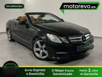 Usado Mercedes E250 Avantgarde 204 CV (150 kW) 2012 Negro Descapotable