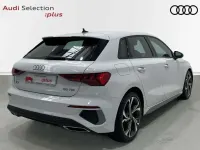 Usado Audi A3 Sportback S-Line 150 CV (110 kW) 2023 Blanco Utilitario