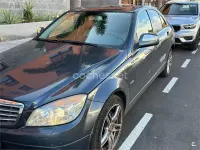 Usado Mercedes C200 Avantgarde 122 CV (89 kW) 2007 Gris / plata Berlina