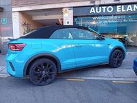 Usado VW T-Roc Cabriolet R-line 150 CV (110 kW) 2022 Azul Descapotable