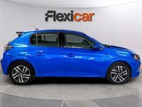 Usado Peugeot 208 Allure 101 CV (74 kW) 2020 Azul Utilitario
